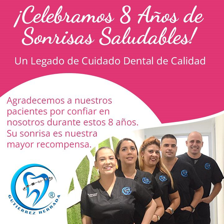 Celebramos 8 años de sonrisas saludable, un legado de cuidado dental de calidad