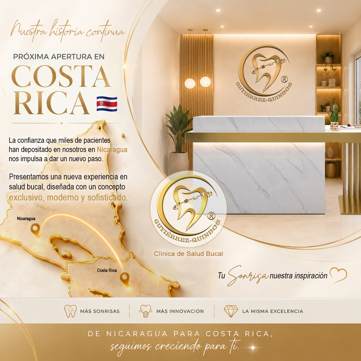 ¡Costa Rica, prepárate para sonreír en grande!